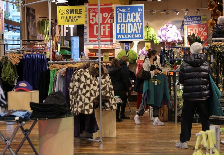 UK Black Friday volume of payment transactions up 5.4% vs 2019 -Barclaycard