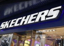 Skechers Jumps as Customers Can't Take off Casual Footwear