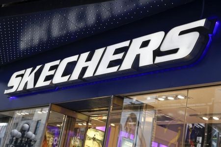 Skechers Jumps as Customers Can't Take off Casual Footwear