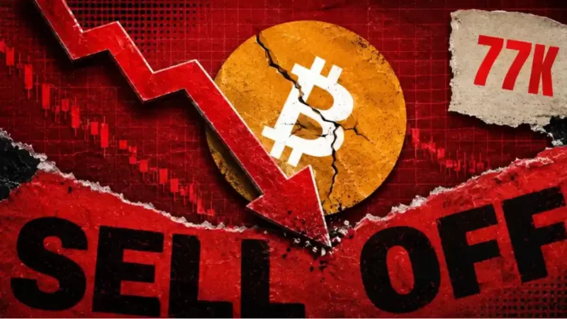 bitcoin price falls below 77k why btc price saw a sharp sell off this week 2026 05 20 07 17 46