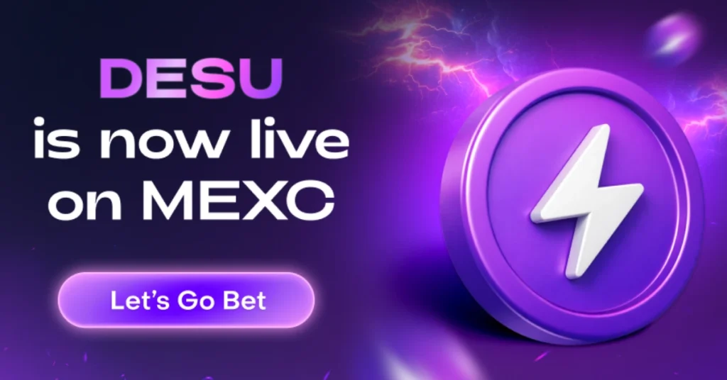 Dexsport's DESU Token Debuts on MEXC with a $40,000 Community Campaign