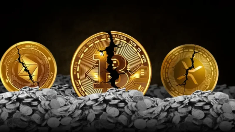 why is crypto market going down today btc eth and xrp crash 2026 06 18 19 18 19