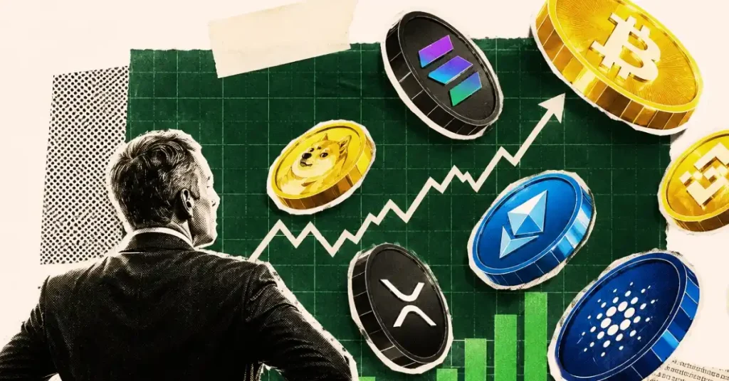 why the crypto market is up today