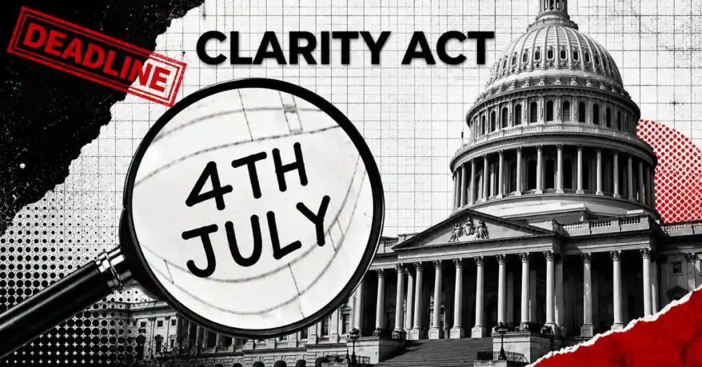 clarity act update today: crypto bill gains momentum after mcsa policy shift