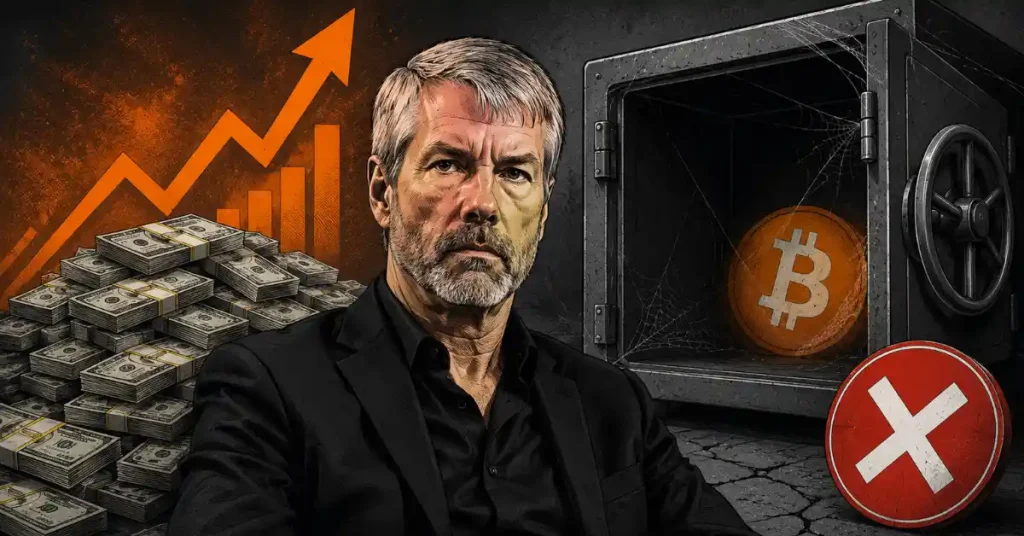 Michael Saylor's Strategy Raised $466.7M But Bought Zero Bitcoin