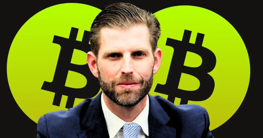 bitcoin price prediction: eric trump calls $1m target as american bitcoin stock hits record low