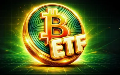 bitcoin news btc reclaims 74000 as etfs see 5.3b volume 2026 08 21 07 17 45