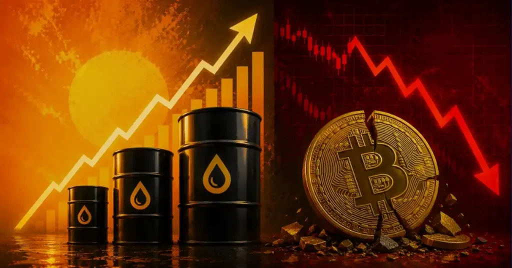brent crude oil price falls below $84 as trump pauses iran strike plans