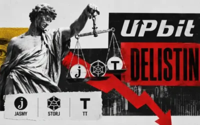 upbit delisting puts jasmy storj and tt under pressure 2026 08 15 19 17 45