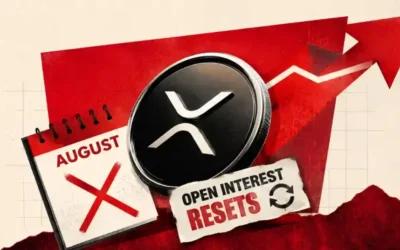 xrp price could break four year august curse as open interest resets 2026 08 02 07 17 49