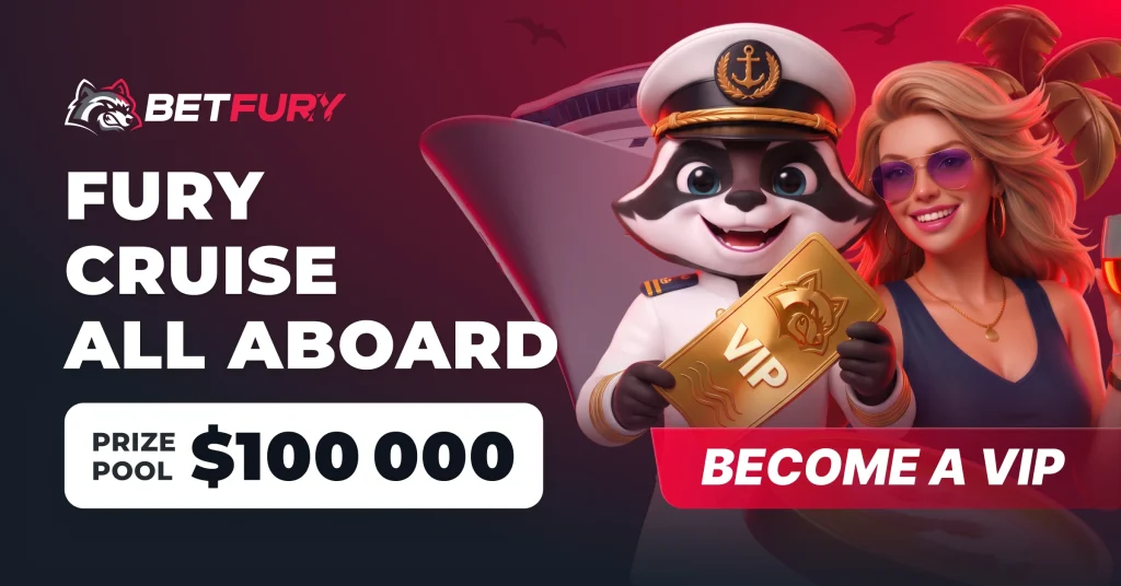 BetFury Launches $100,000 Fury Cruise: All Aboard With an Opportunity To Become a VIP