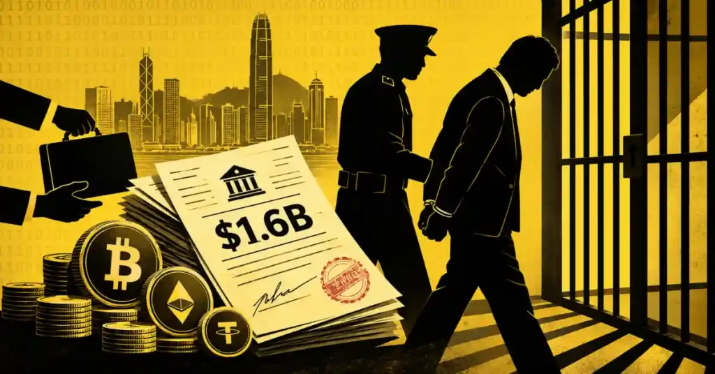 former hong kong banker jailed over $1.6b fake credit documents and crypto bribes